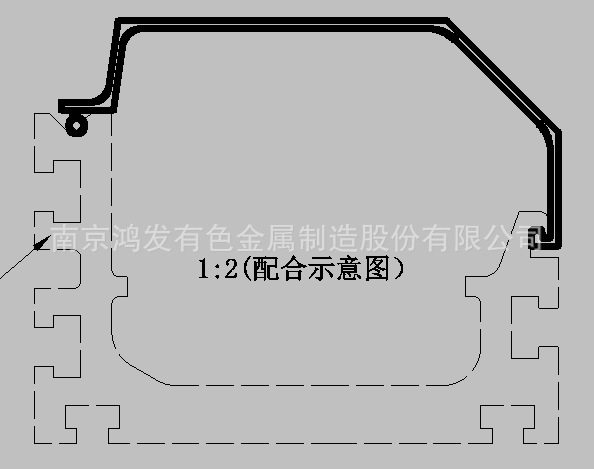 摩擦線鋁型材